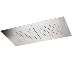 Remer SS357SFR7040C Верхний душ потолочный 2реж 70x40см SS357SFR7040C, нержавеющая сталь, шт фото