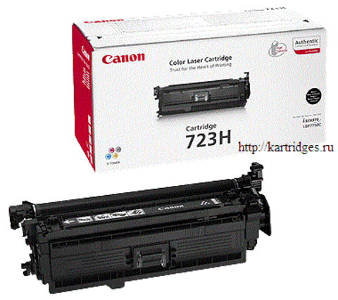 Картридж Canon Cartridge 723BKH / 2645B002