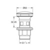 Донный клапан Grohe  40824000