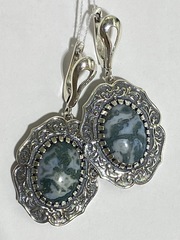 Любава (серьги  из серебра)
