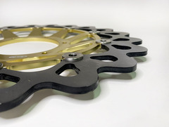 Передние тормозные диски ARASHI для Honda CBR1000RR 2008-2016 золотые