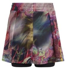 Детская теннисная юбка Adidas Melbourne Skirt - multicolor/black