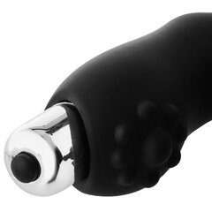 Черный вибромассажер простаты FantASStic Vibrating Prostate Massager - 11,3 см. - 