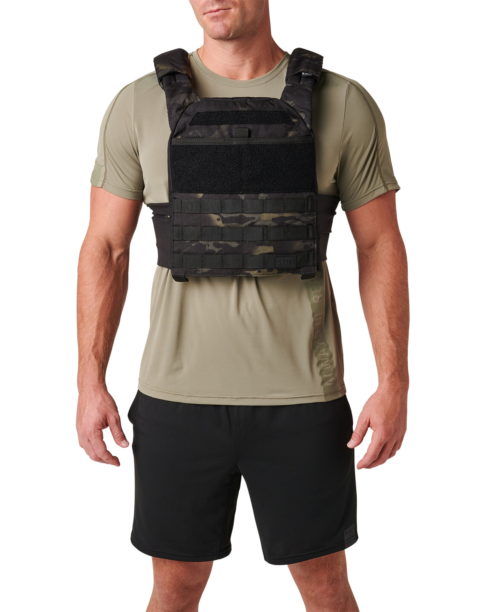 5.11 TacTec Trainer Weight Vest Training Vest Dark Multicam