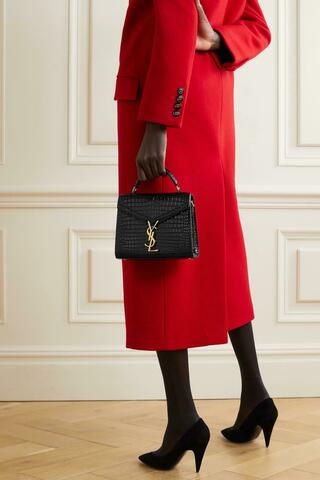 Кожаная сумка Saint Laurent Cassandra Mini