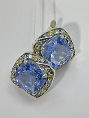 Ватикан (серьги из серебра)