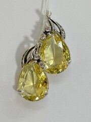 Дюшес ( серьги из серебра)