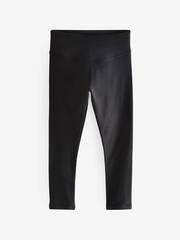 Легинсы с высокой талией для девочки Next N40-825, Черный
