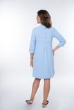 Платье для беременных 08965 голубой