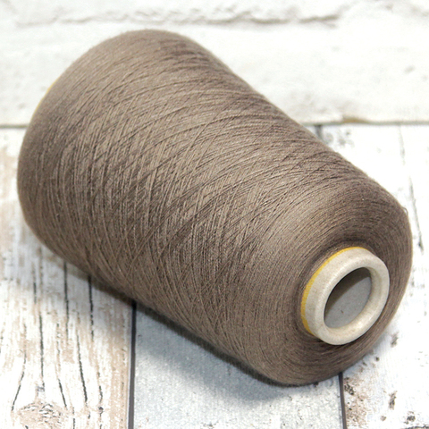 Кашемир с шелком (55%) SERVIZI E SETA / ROYAL CASHMERE 2/48 серо-коричневый