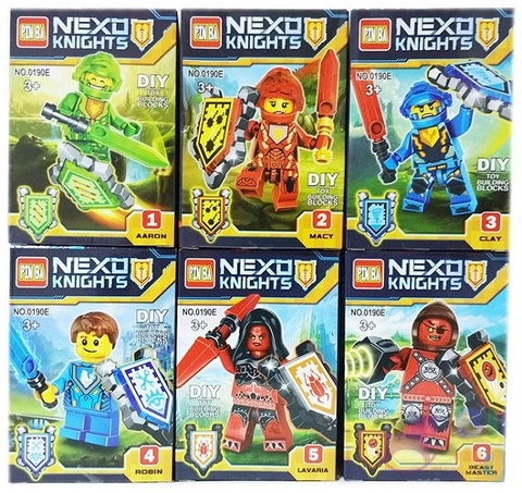Минифигурки NEXO Knights — Рыцарь Нексо