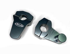 Проставки руля Arashi c 22 мм на 22 мм темно-серые