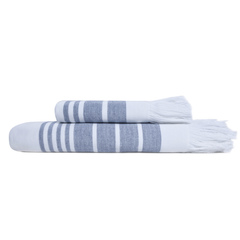Полотенце 100х180 Hamam Marine Towel синее