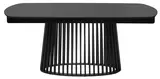 фото 8 Стол DESIO 180 PURE BLACK SOLID CERAMIC Черный мрамор матовый, керамика/Черный каркас, DISAUR на profcook.ru