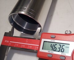 Внешний стакан пера вилки для Honda CBR 1000 RR 2004-2007. Серебристый