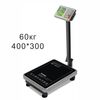 Весы торговые напольные Mertech M-ER 335ACPU-60.10 TURTLE, 60кг, 10гр, 400*300, с поверкой, складная стойка