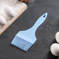 Кисть силиконовая широкая «Профи», 21,5 см, цвет МИКС