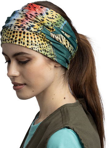 Бандана-труба летняя Buff Coolnet UV+ Rainbow Multi фото 2