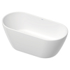 700486000000000 Duravit D-Neo Ванна из DuraSolid 1600х750хh600 мм , отдельностоящая, с 2 наклоном для спины, со спец сливом (без перелива), без поручня, цвет белый