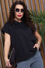 Поло Юлия (черное) Б13351-10М LT Collection