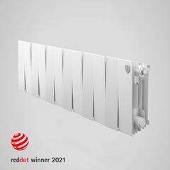 Радиатор биметаллический Royal Thermo PianoForte Bianco Traffico 200 (белый)  - 12 секций