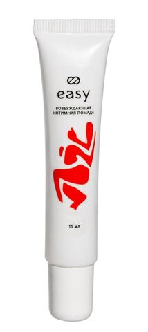 Возбуждающая интимная смазка-помада Easy - 15 мл. - Easy 012023