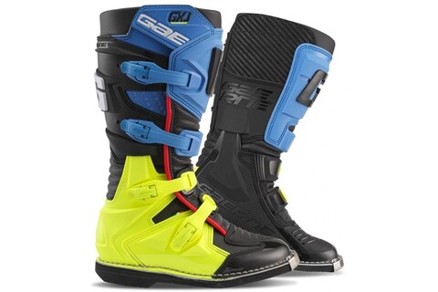 Мотоботы детские Gaerne GXJ Black/Blue/Fluo Yellow 41