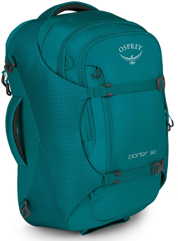 Картинка рюкзак для путешествий Osprey Porter 30 Mineral Teal - 2