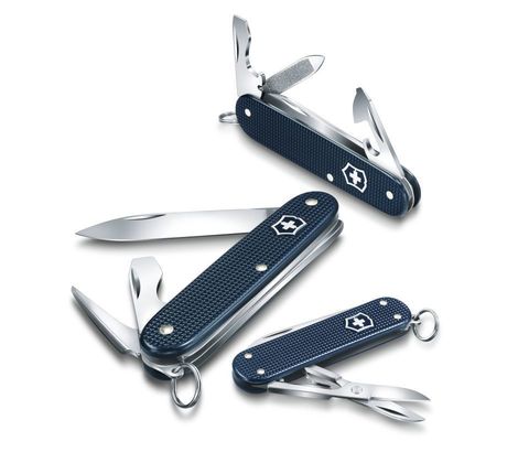 Нож складной Victorinox Pioneer Alox LE 2015, 93 mm, Steel Blue (0.8201.L15)