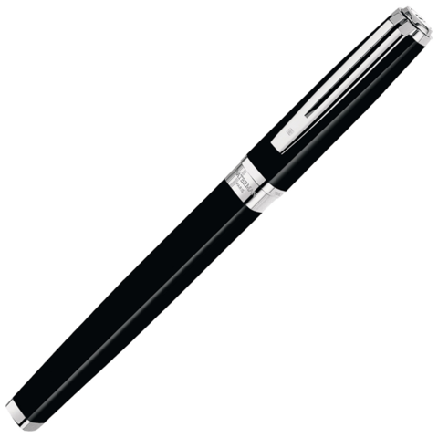 Ручка перьевая Waterman Exception Black ST Slim, F (S0637010)