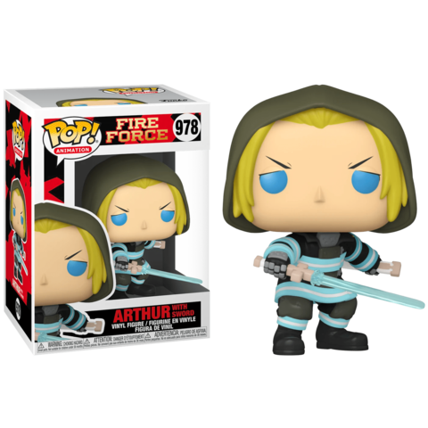 Фигурка Funko POP! Fire Force: Arthur with Sword (978)