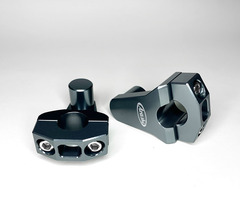 Проставки руля Arashi c 22 мм на 22 мм темно-серые