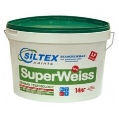 Краска матовая дисперсионная СуперВайз - SuperWeiss 14кг