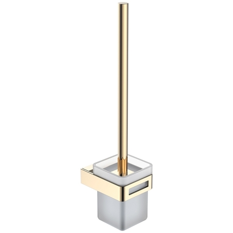 Boheme Q 10954-G Туалетный ершик настенный, цвет: золото