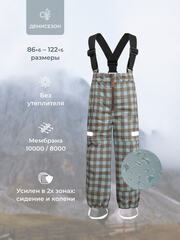 Брюки непромокаемые Mjölk Blue Check