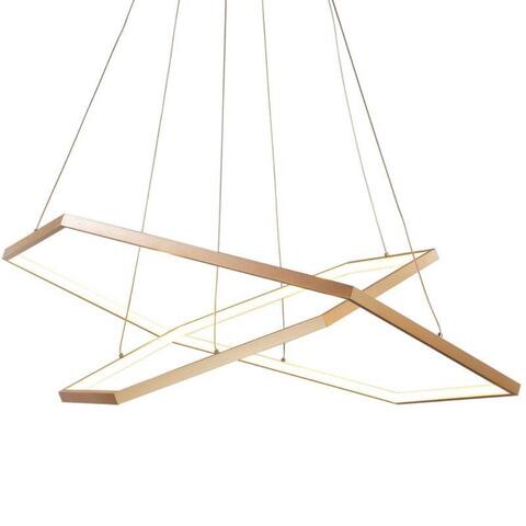 Подвесная светодиодная люстра Favourite Hexagon 2103-14P