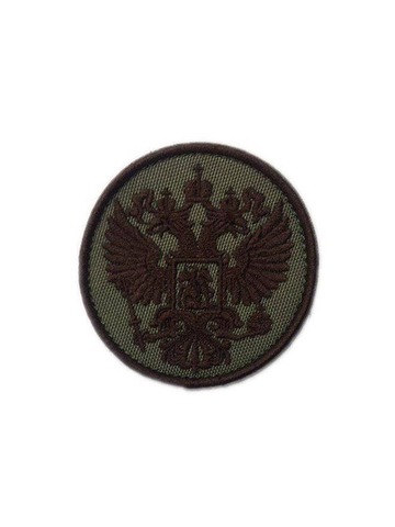 Патч Орел круглый (олива)