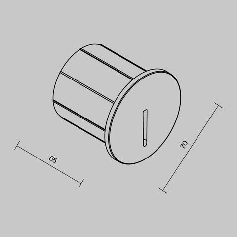 Светодиодная подсветка Maytoni Lock O014SL-L3B3K