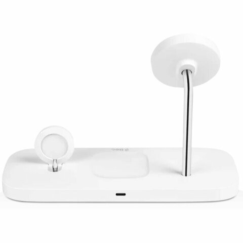 Беспровдная зарядка TTEC AirCharger Trio Up MagSafe compt. 3 in 1 iPhone + Apple Watch + AirPodsWireless Charger, белый
