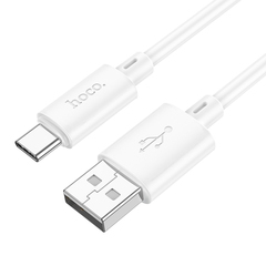 Кабель для зарядки hoco X88, USB-C 3.0А, 2м, белый