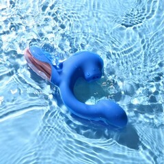 Вибратор с двойной стимуляцией Magic Ponder синий от Magic Motion