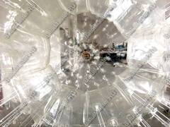 Гидро/аква зорб "Кристалл", ПВХ, диаметр 2,1 м, один вход