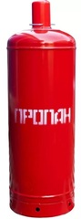 Стальной пропановый газовый баллон 50 л, с вентилем (пустой)