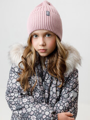 куртка  для девочки  ВК 38122/н/3 УЗГ