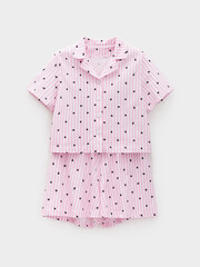 пижама  для девочки  МП 1667/розовый Н255