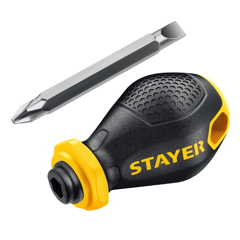 STAYER MaxFix, PH2/SL6, 32 мм, переставная отвертка (2511)