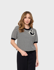 Джемпер с брошью Franco Vello