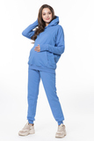Спортивный костюм для беременных и кормящих 15870 голубой