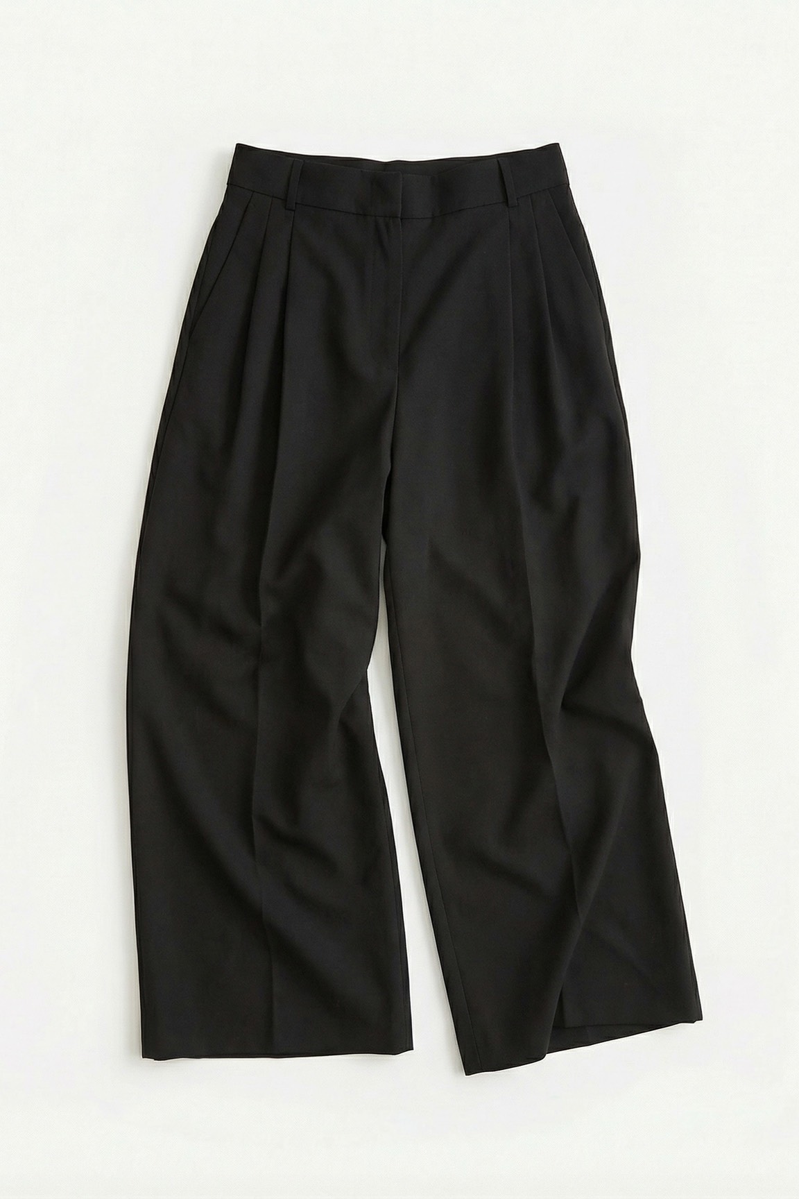 Брюки-кюлоты, черный