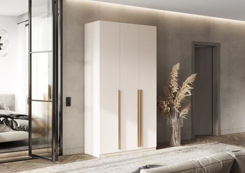 Шкаф Ларго 3-х ств.(1200) (Кашемир, Кашемир (золото))